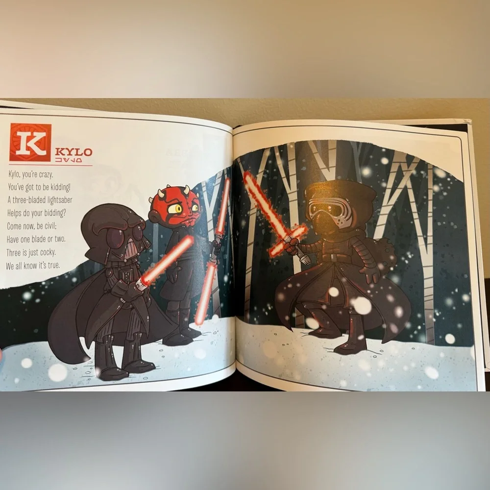 Star Wars ABC-3PO Learning Book - Yellow, Blue, Orange